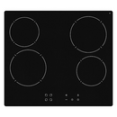 60cm Frameless 4-Zone Ceramic Hob Black