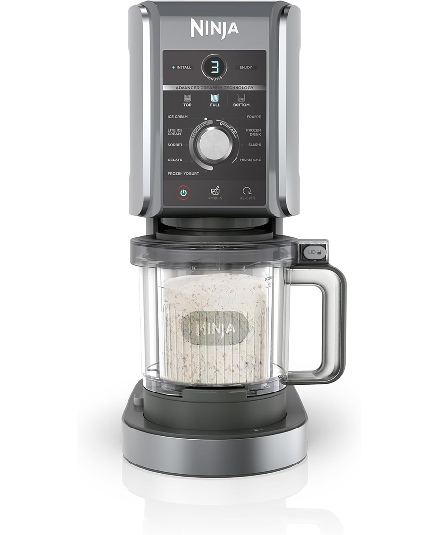 Ninja CREAMi Deluxe 10-in-1 Ice Cream and Frozen Drink Maker NC501UK Redmond Electric Gorey