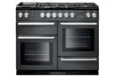 Rangemaster Nexus 110cm Dual Fuel Range Cooker | Slate with Chrome Trim - NEX110DFFSL/C Redmond Electric Gorey