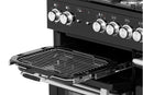 Rangemaster Nexus 110cm Dual Fuel Range Cooker | Slate with Chrome Trim - NEX110DFFSL/C Redmond Electric Gorey