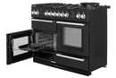 Rangemaster Nexus 110cm Dual Fuel Range Cooker | Slate with Chrome Trim - NEX110DFFSL/C Redmond Electric Gorey