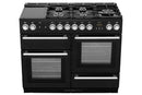 Rangemaster Nexus 110cm Dual Fuel Range Cooker | Slate with Chrome Trim - NEX110DFFSL/C Redmond Electric Gorey