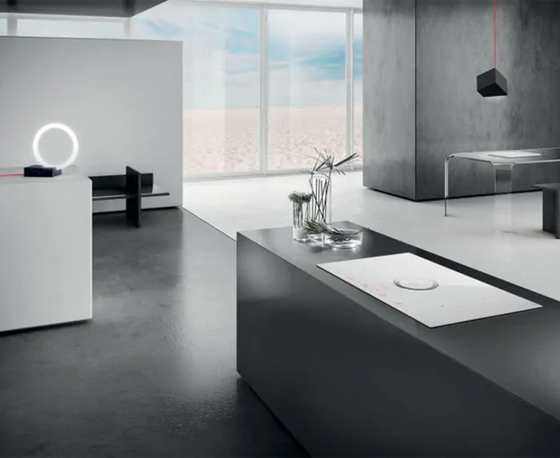 Elica 83cm NikolaTesla Switch Duct Out Induction Hob White NIKOSWITCHDUCTWH Redmond Electric Gorey