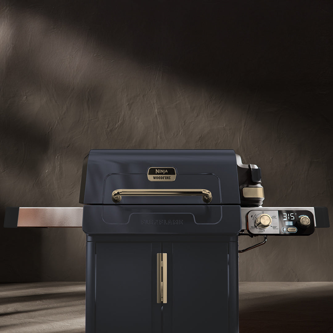 FlexFlame Outdoor Cooking System 5-in-1 Grill & Smoker | Blue