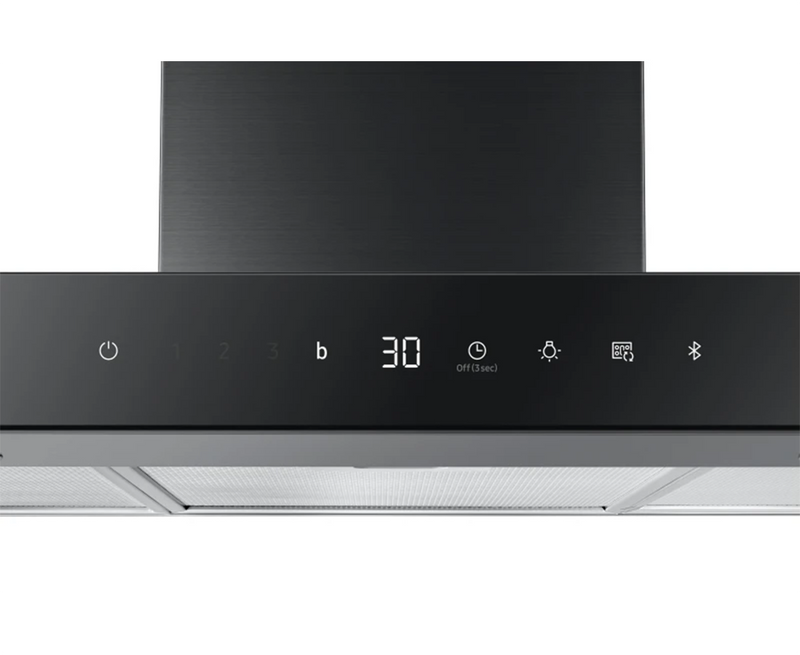 Samsung 90cm Cooker Hood with Auto Connectivity | Black Stainless Redmond Electric Gorey