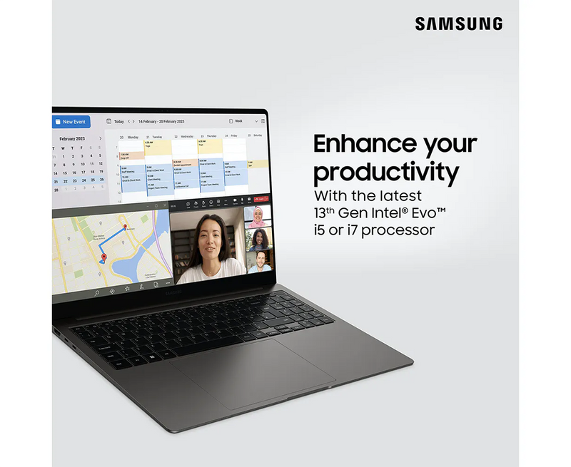 Samsung Galaxy Book3 Pro 14" Core i5 | 8GB | 256GB | Graphite NP940XFG-KC1UK Redmond Electric Gorey
