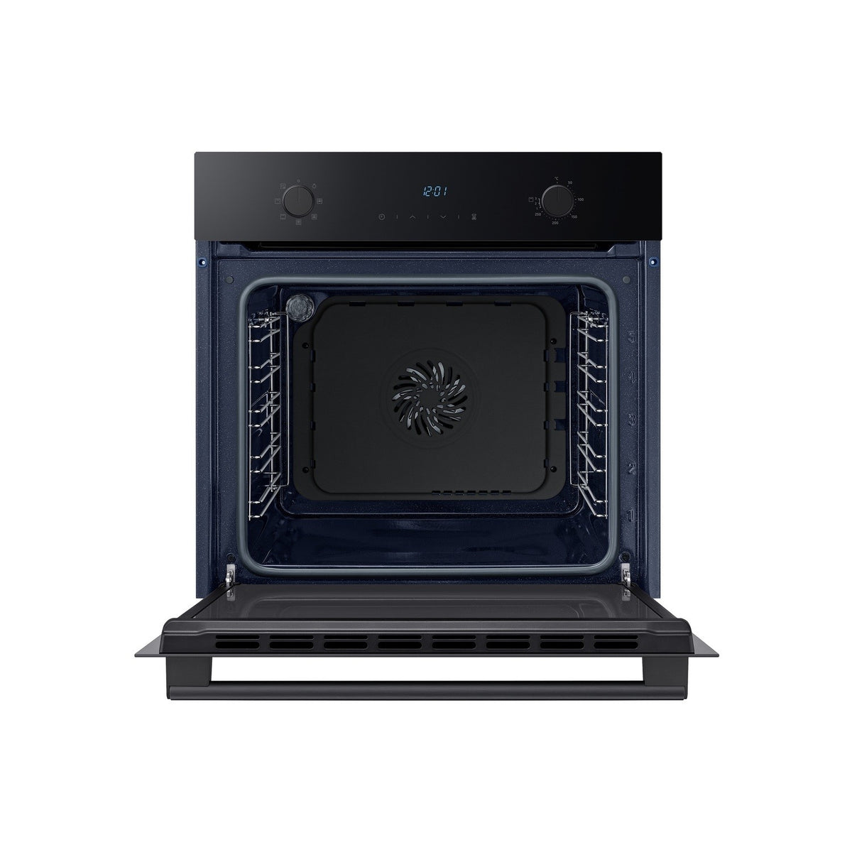 Series 3 68L Built-In Fan Assisted Single Oven with Catalytic Cleaning | Black