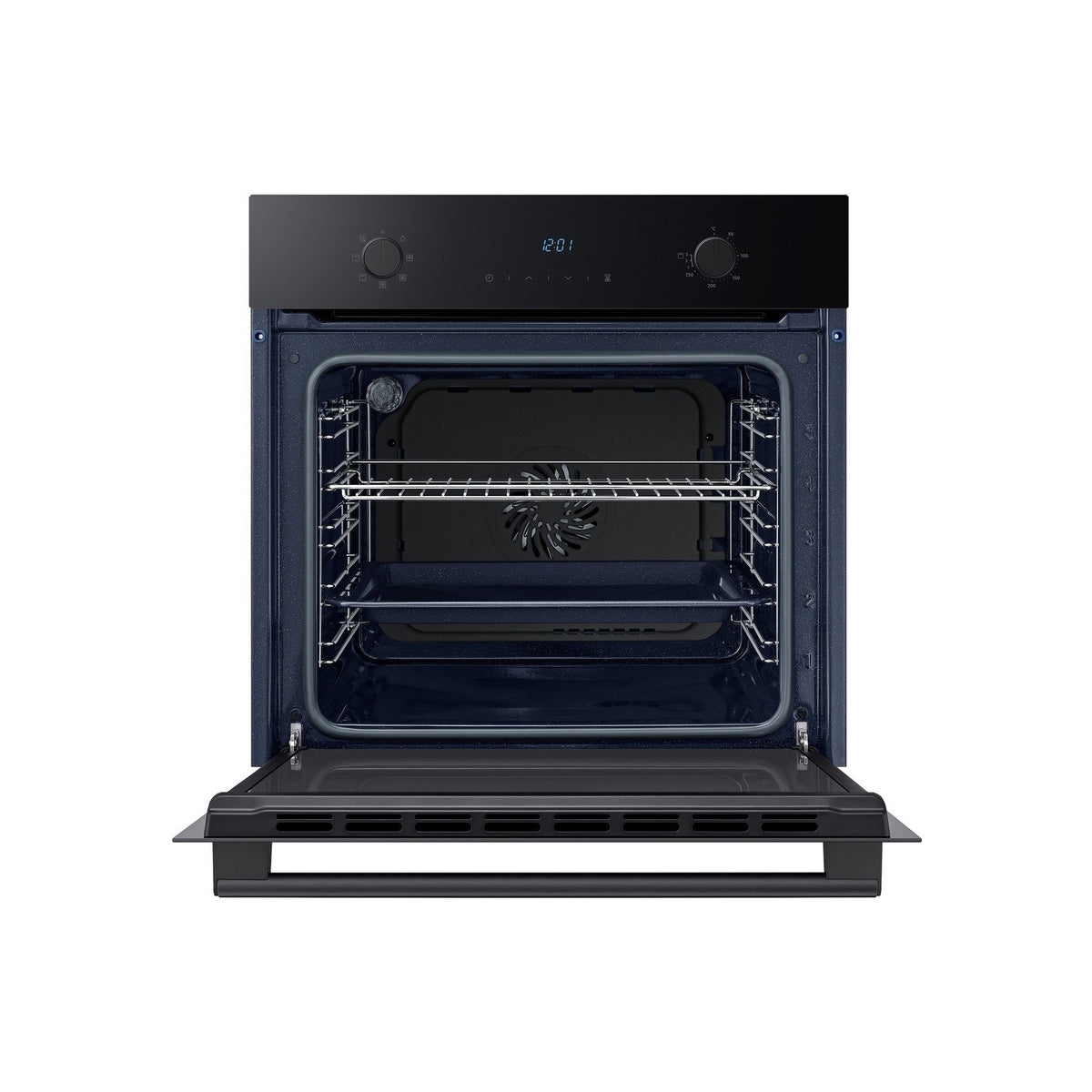 Series 3 68L Built-In Fan Assisted Single Oven with Catalytic Cleaning | Black