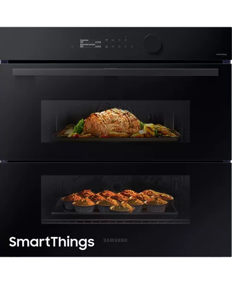 Samsung Series 5 Smart Oven with Dual Cook Flex and Air Fry | Black NV7B5750TAK/U4 Redmond Electric Gorey