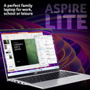 Aspire Lite 14" | Intel Core i3 | 8GB | 512GB | SIlver