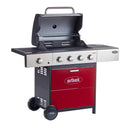 Outback Meteor 4 Burner Gas BBQ | Red- OUT370698 Redmond Electric Gorey
