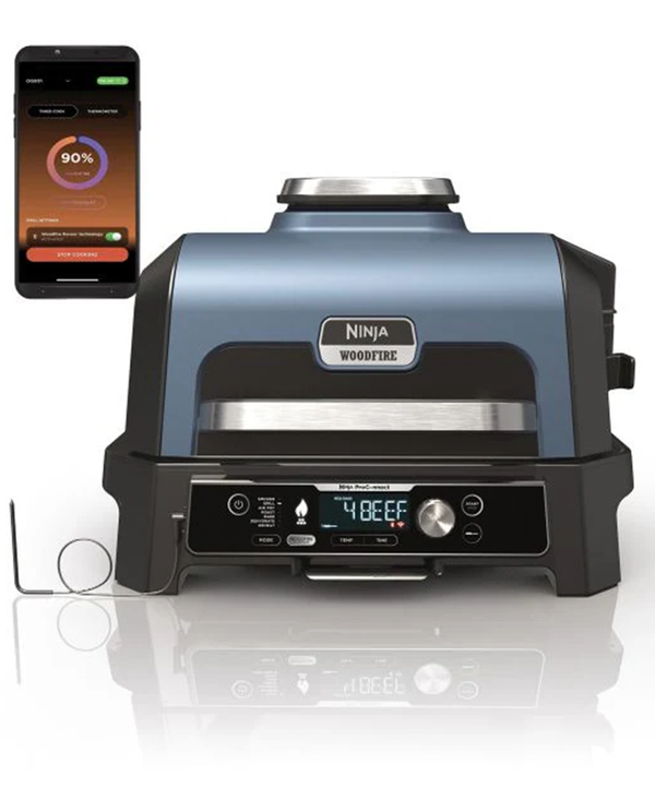 Ninja Woodfire Pro Connect XL Electric BBQ Grill & Smoker - OG901UK Redmond Electric Gorey