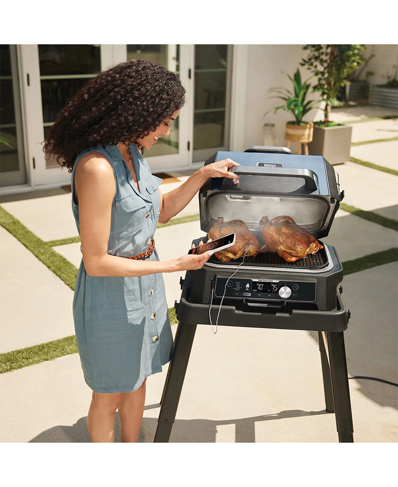 Ninja Woodfire Pro Connect XL Electric BBQ Grill & Smoker - OG901UK Redmond Electric Gorey