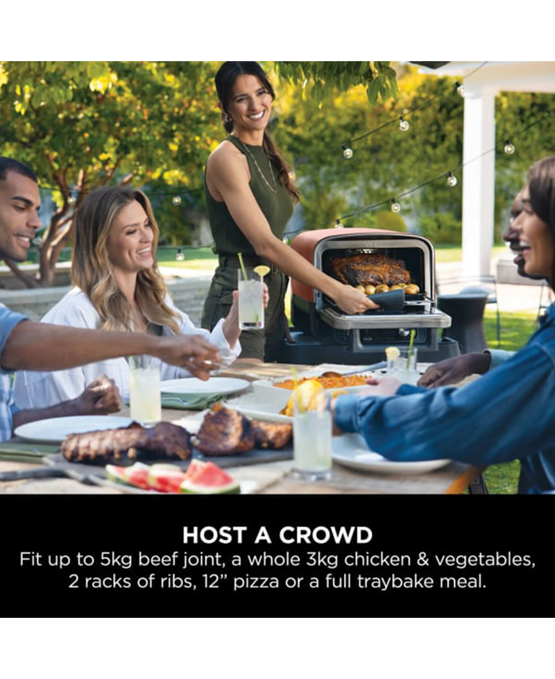 Ninja Woodfire Electric Outdoor Oven, Artisan Pizza Maker & BBQ Smoker - OO101UK Redmond Electric Gorey