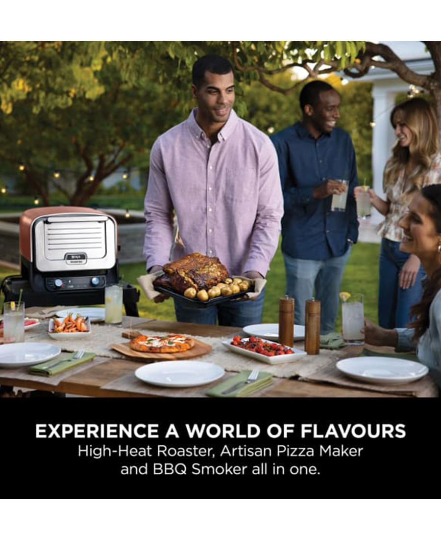 Ninja Woodfire Electric Outdoor Oven, Artisan Pizza Maker & BBQ Smoker - OO101UK Redmond Electric Gorey