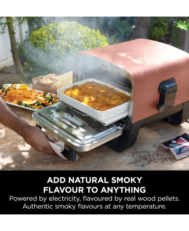 Ninja Woodfire Electric Outdoor Oven, Artisan Pizza Maker & BBQ Smoker - OO101UK Redmond Electric Gorey