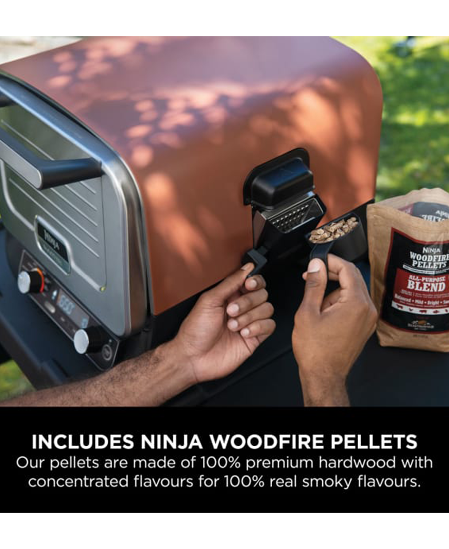 Ninja Woodfire Electric Outdoor Oven, Artisan Pizza Maker & BBQ Smoker - OO101UK Redmond Electric Gorey
