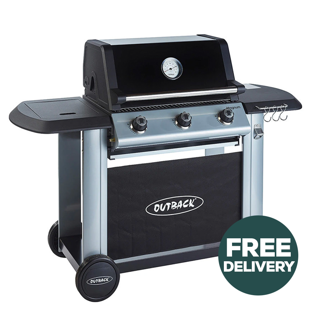 Magnum 3 Burner Hybrid Gas BBQ