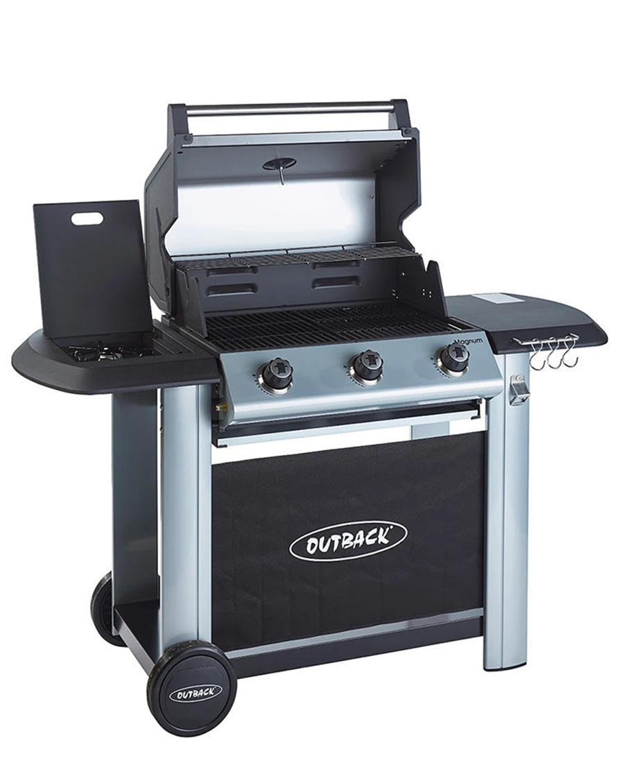 Outback Magnum 3 Burner Hybrid Gas BBQ - OUT370763 Redmond Electric Gorey