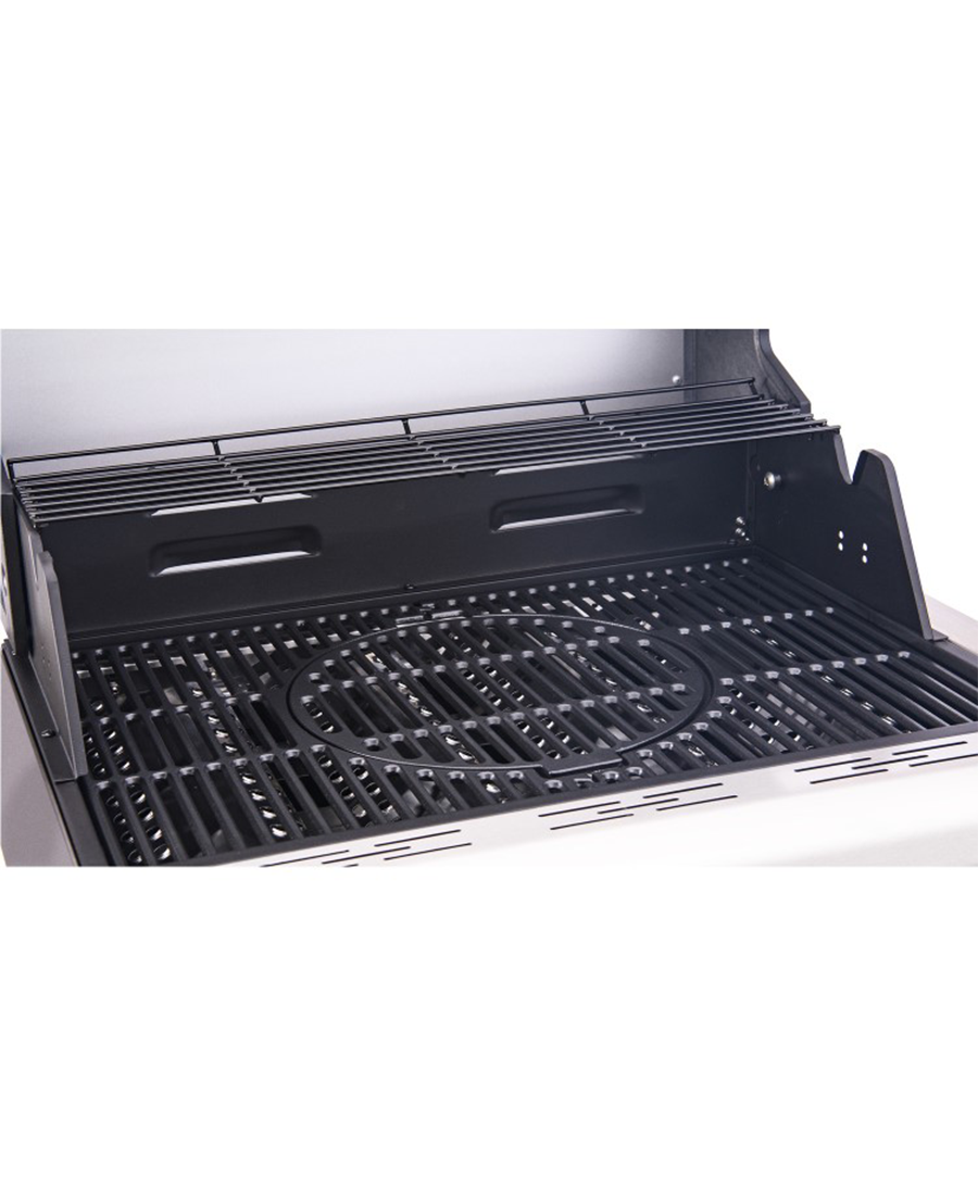 Outback Jupiter 4 Burner Built In Hybrid Gas BBQ | Black - OUT371162 Redmond Electric Gorey