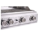 Outback Signature Pro Plus 304 4 Burner Hybrid Built In BBQ with LED Light | Stainless Steel - OUT371079 Redmond Electric Gorey