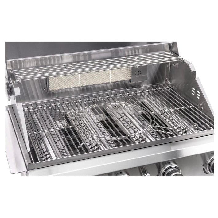 Outback Signature Pro Plus 304 4 Burner Hybrid Built In BBQ with LED Light | Stainless Steel - OUT371079 Redmond Electric Gorey