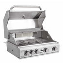 Outback Signature Pro Plus 304 4 Burner Hybrid Built In BBQ with LED Light | Stainless Steel - OUT371079 Redmond Electric Gorey