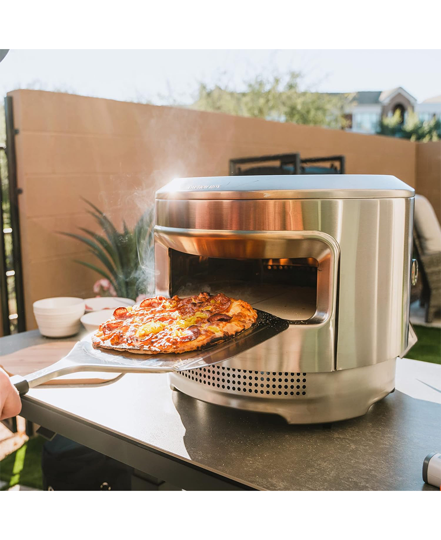 Solo Stove Pizza Peel Paddle with Built-in Ridges | Stainless Steel Redmond Electric Gorey