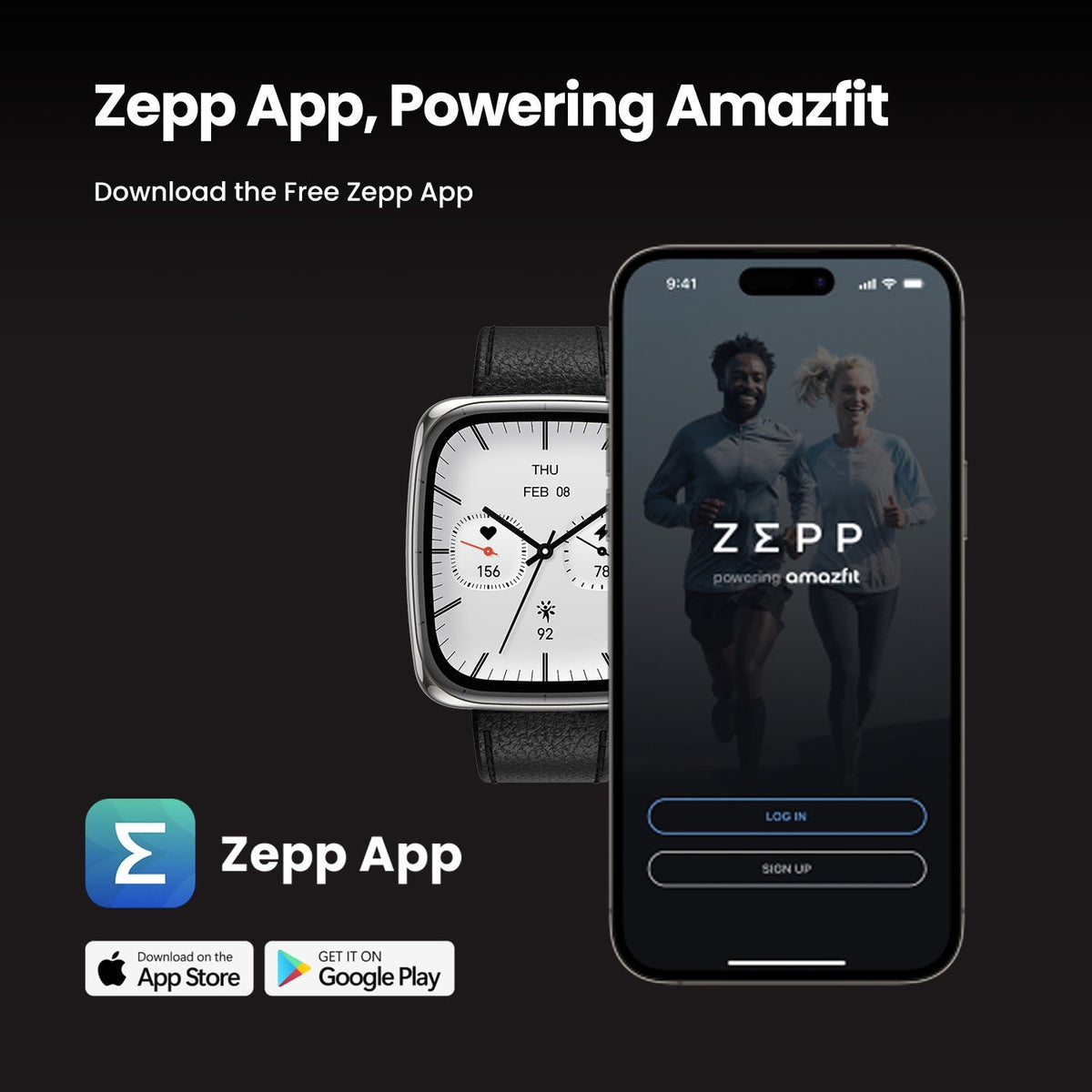 Active 2 Square Smartwatch AMOLED Fitness & Lifestyle Watch