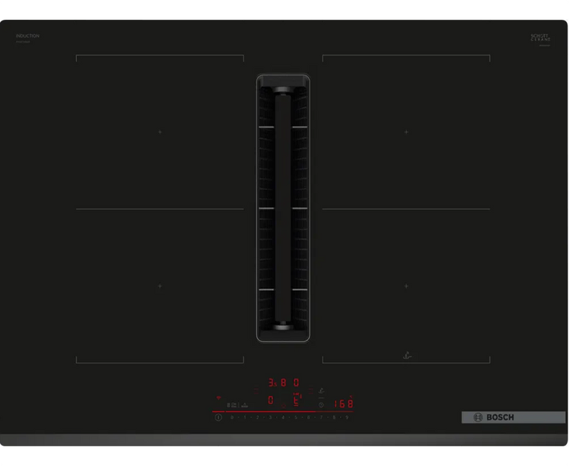 Bosch Series 6 70cm Induction Hob with Integrated Ventilation PVQ731H26E Redmond Electric Gorey