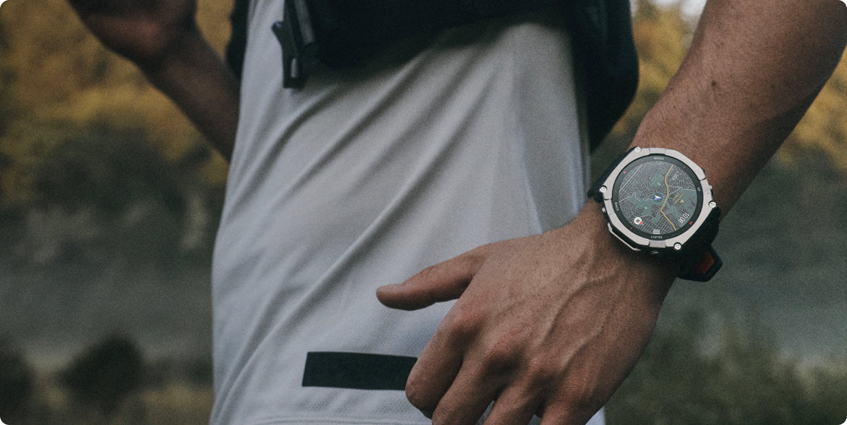 Amazfit T-Rex Ultra 2 51mm Smartwatch, Black Magma 146-W2550GL2N