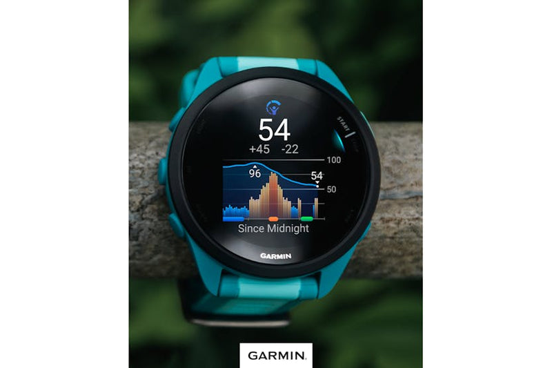 Forerunner 43mm 165 Music Turquoise and Aqua