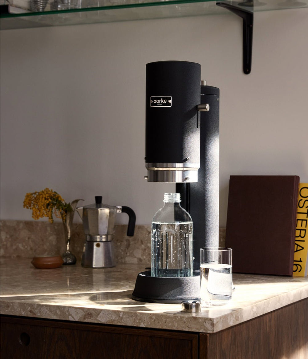 Aarke Carbonator Pro Sparkling Water Maker | Matt Black - A1082 Redmond Electric Gorey