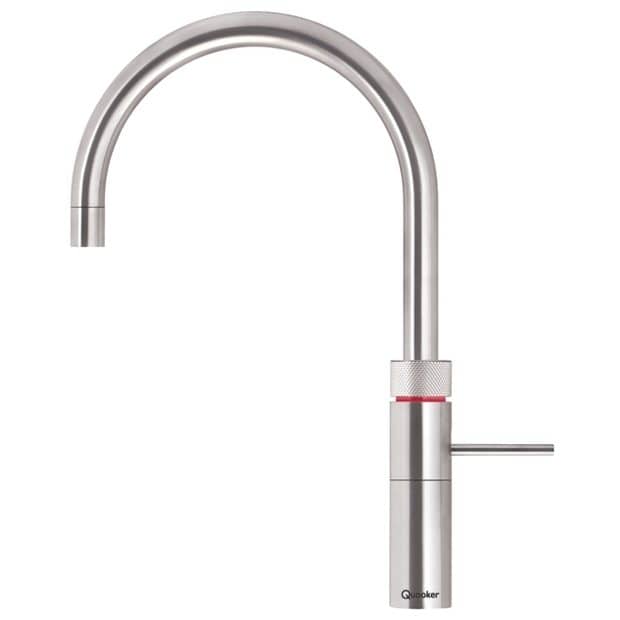 Pro 3 Fusion Round Kitchen Tap in Stainless Steel