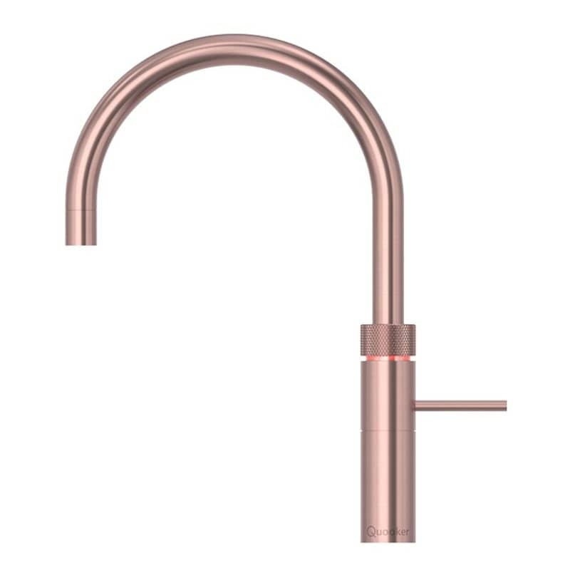 Pro 3 Fusion Round Kitchen Tap in Rose Copper