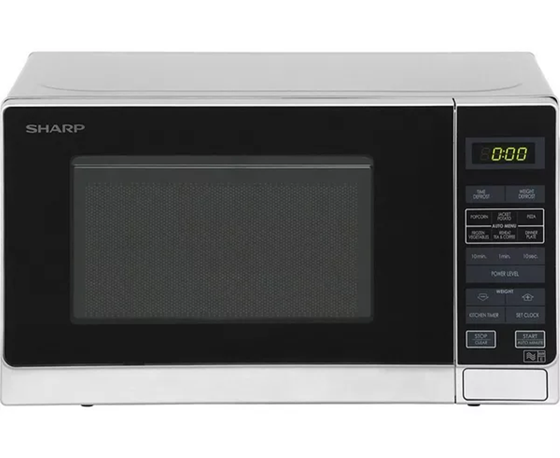 Sharp 20L 800W Solo Microwave | Silver - R272SL Redmond Electric Gorey