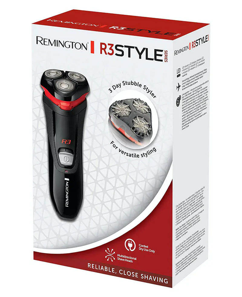Remington R3 Style Series Rotary Shaver | R3000 Redmond Electric Gorey