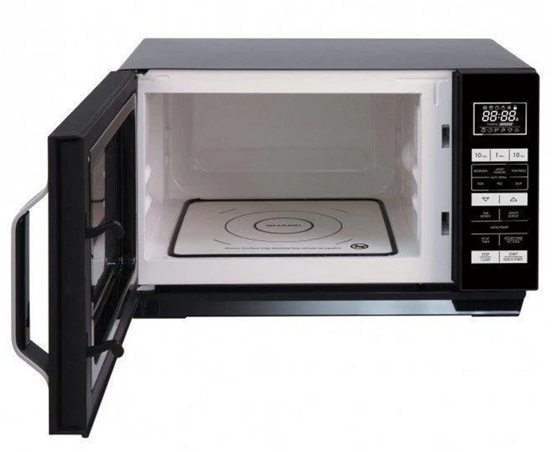 Sharp 23L 900W Solo Flat Tray Microwave | Black - R360KM Redmond Electric Gorey