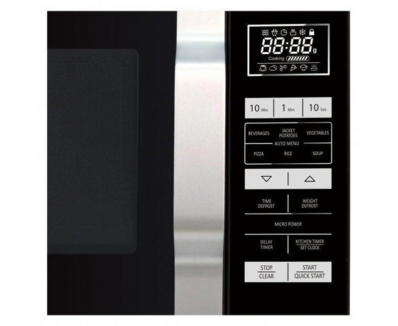 Sharp 23L 900W Solo Flat Tray Microwave | Black - R360KM Redmond Electric Gorey