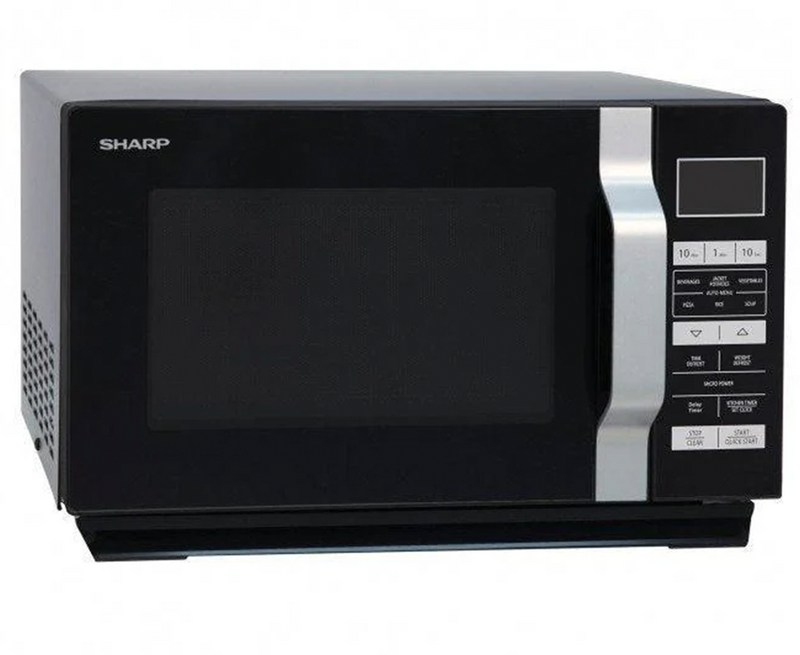 Sharp 23L 900W Solo Flat Tray Microwave | Silver - R360SLM Redmond Electric Gorey