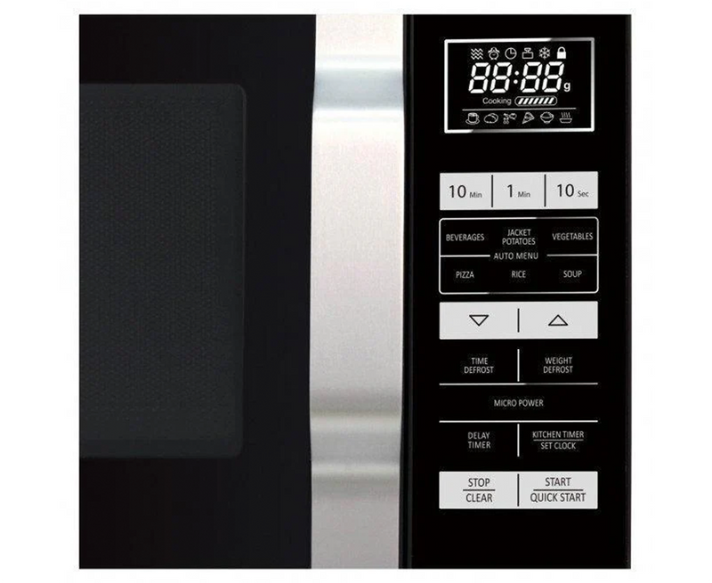 Sharp 23L 900W Solo Flat Tray Microwave | Silver - R360SLM Redmond Electric Gorey
