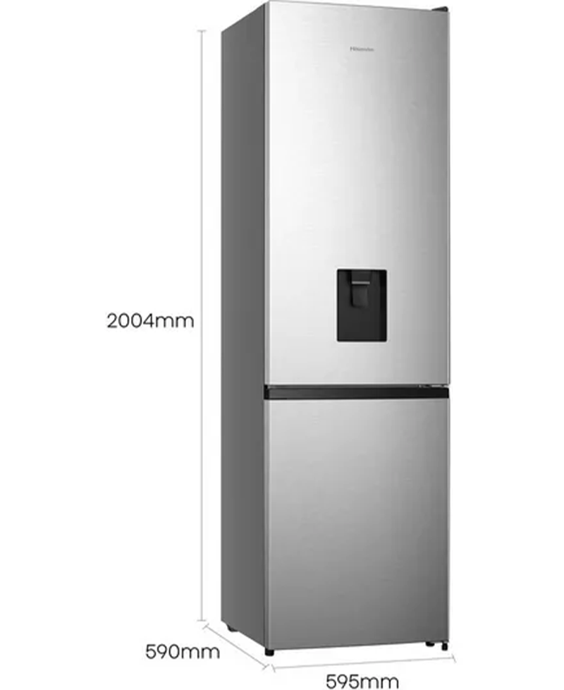 Hisense Freestanding Fridge Freezer | 201cm (H) | Stainless Steel Redmond Electric Gorey