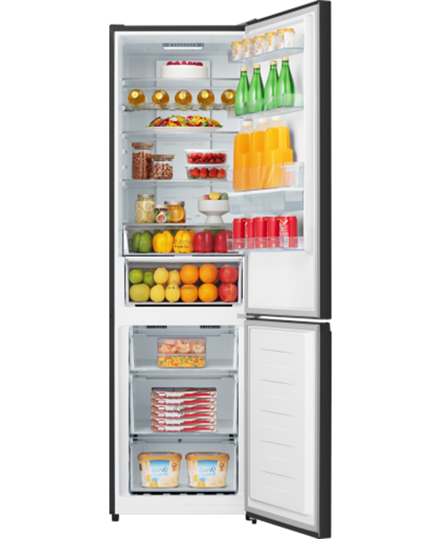 Hisense Freestanding Fridge Freezer | 201cm (H) | Black Stainless Steel RB435N4WFE Redmond Electric Gorey