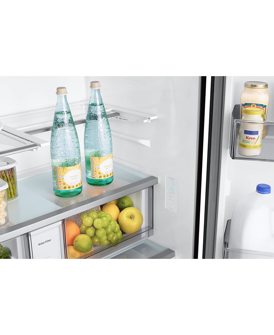 Samsung Bespoke French Style Fridge Freezer with Autofill Water Pitcher | Black RF24BB620EB1EU Redmond Electric Gorey