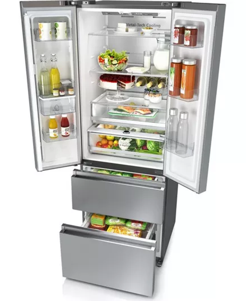 Hisense PureFlat Slim French Door Fridge Freezer | 200cm (H) | Stainless Steel RF632N4WIE Redmond Electric Gorey