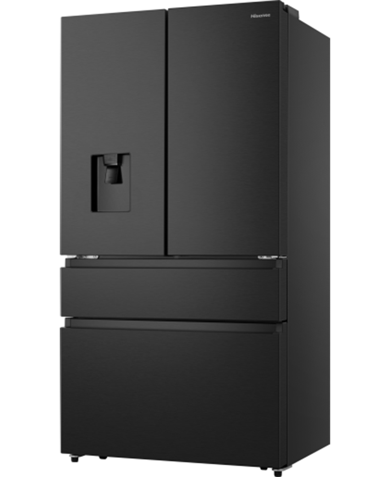 Hisense Pureflat French Door, American Fridge Freezer | Black Stainless Steel - RF749N4SWFE Redmond Electric Gorey