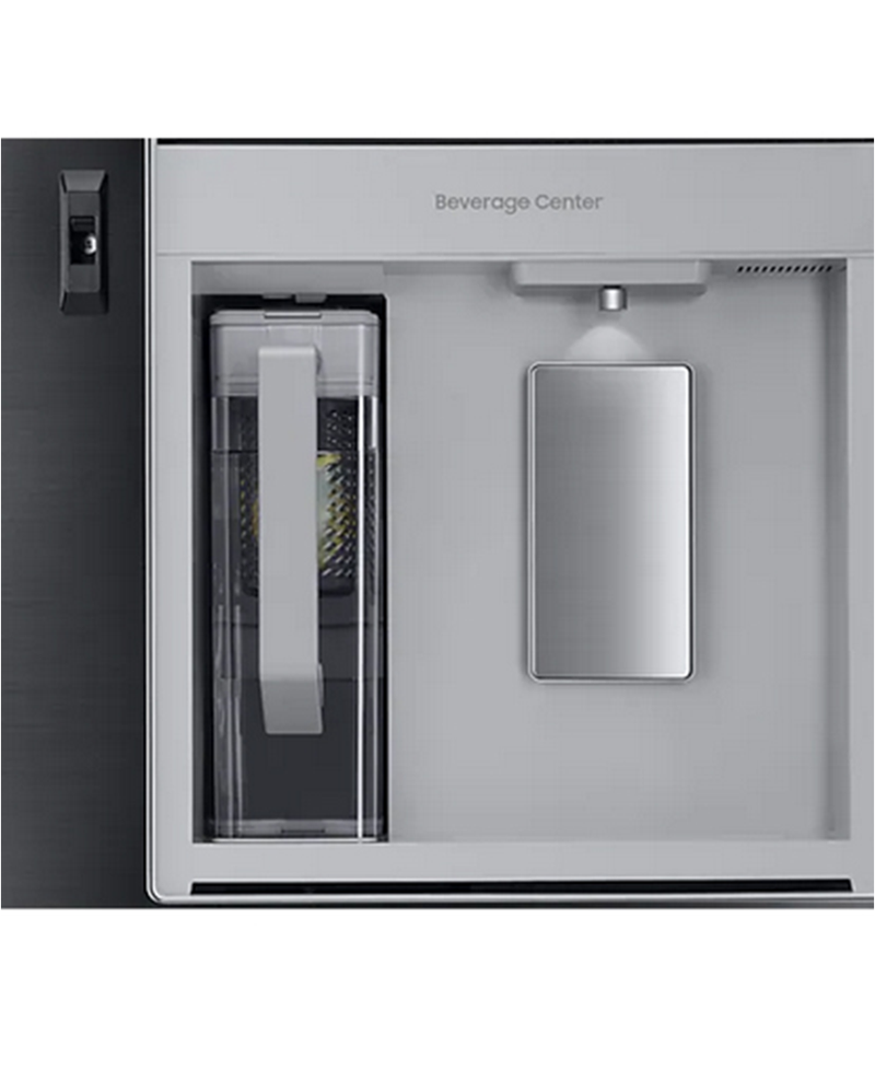 Samsung Series 9 American Fridge Freezer with Beverage Center | 178cm (H) | Black Steel RH69B8931B1 Redmond Electric Gorey