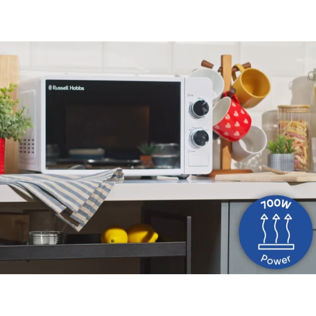 17L 700W Manual Microwave White