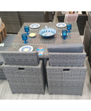 RedOutdoors Monte Carlo 4+4 Seater Cube Dining Set - RO-MC003 Redmond Electric Gorey