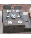 RedOutdoors Monte Carlo 4+4 Seater Cube Dining Set - RO-MC003 Redmond Electric Gorey